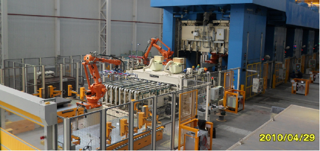 汽車自動(dòng)沖壓線項(xiàng)目